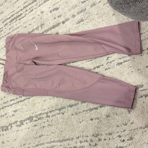 Nike Dri Fit Blush Pink Capris